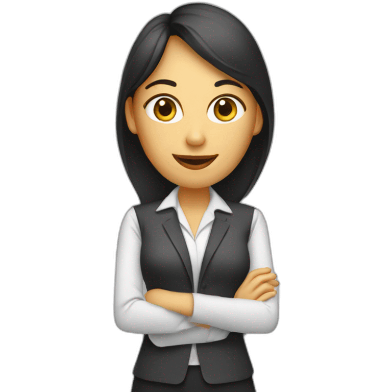 presentation designer woman emoji