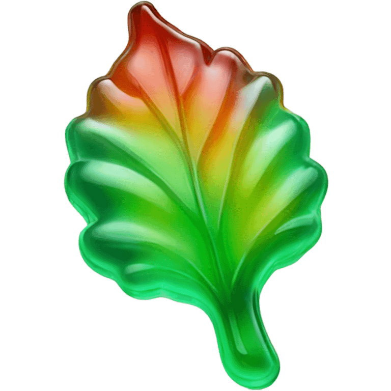 Weed gummy emoji