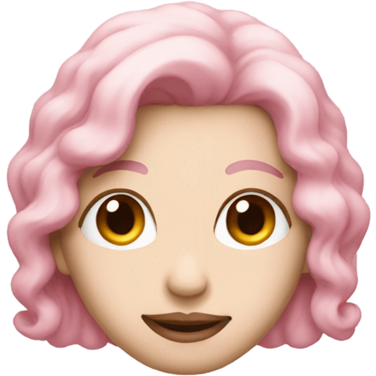 Light pink paining  emoji