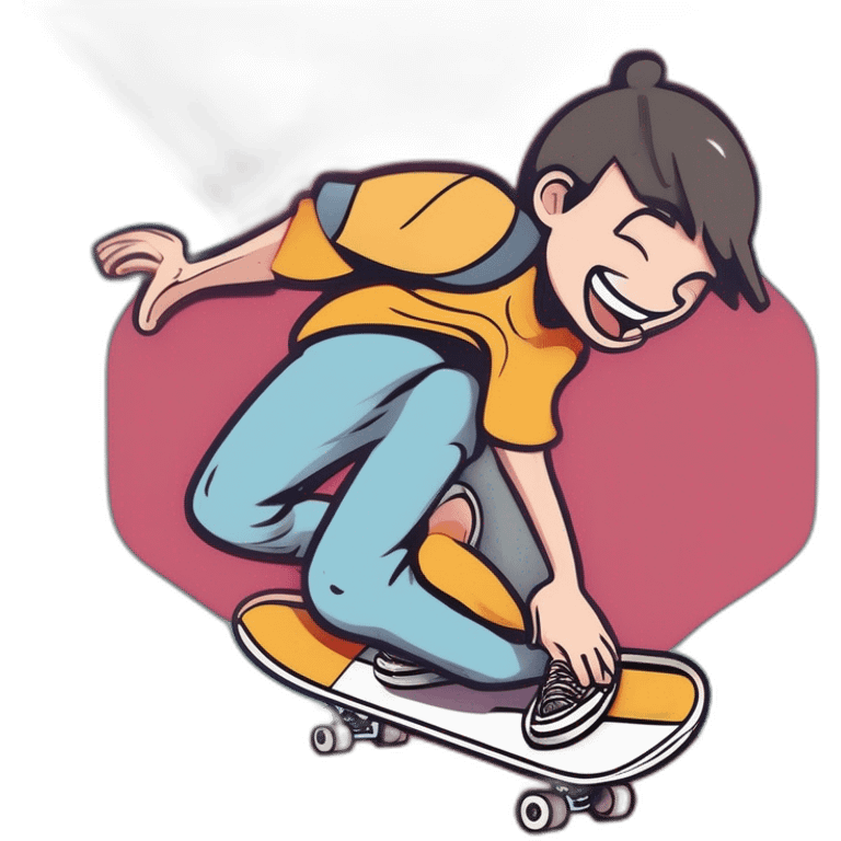 Skateboarder emoji