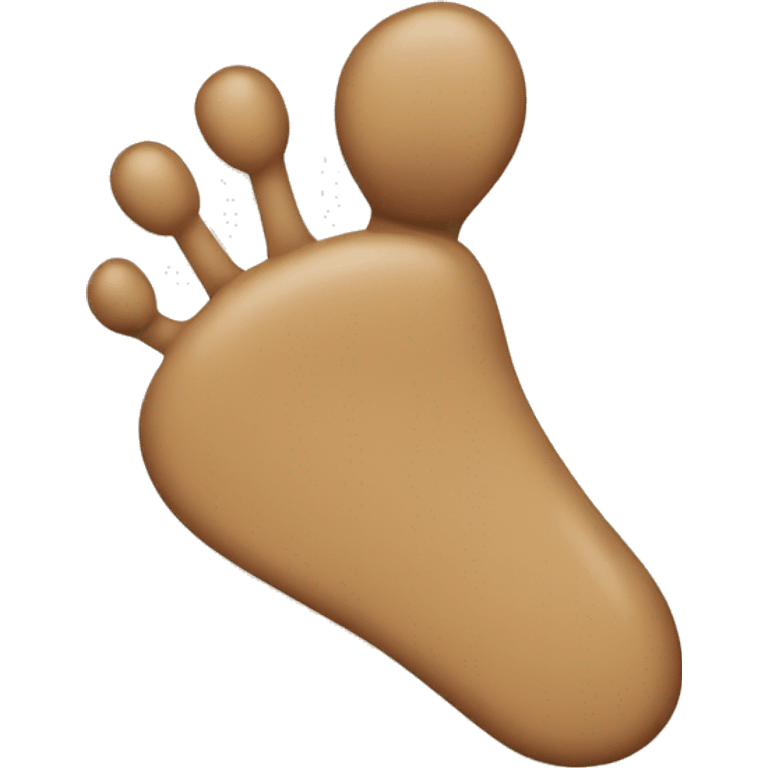 Bottom of foot sole  emoji