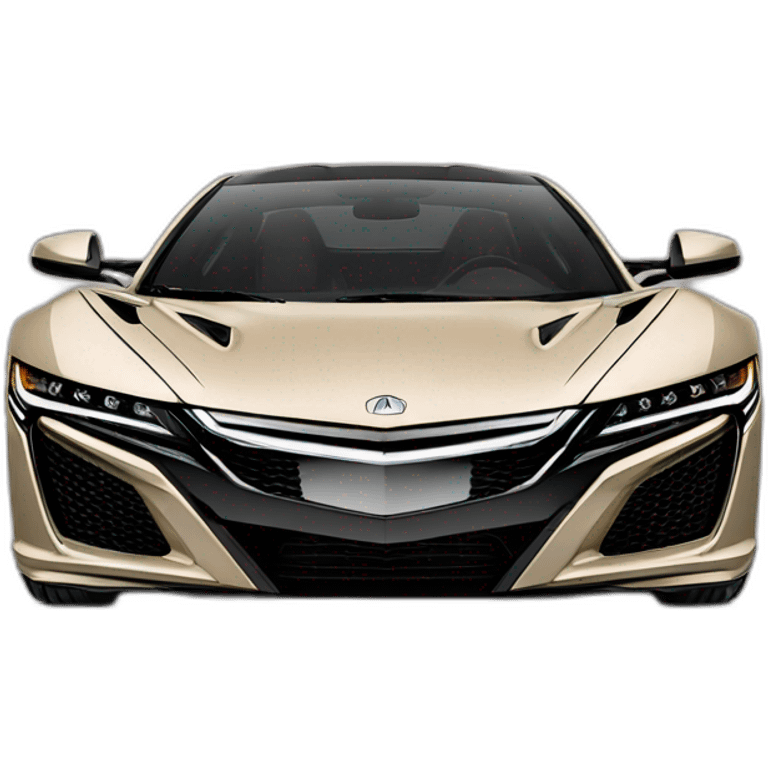 2021 Acura NSX beige color emoji