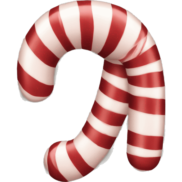 Candy cane abc emoji