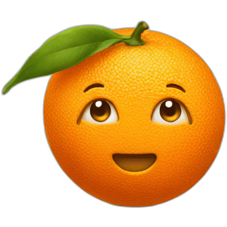 orange emoji