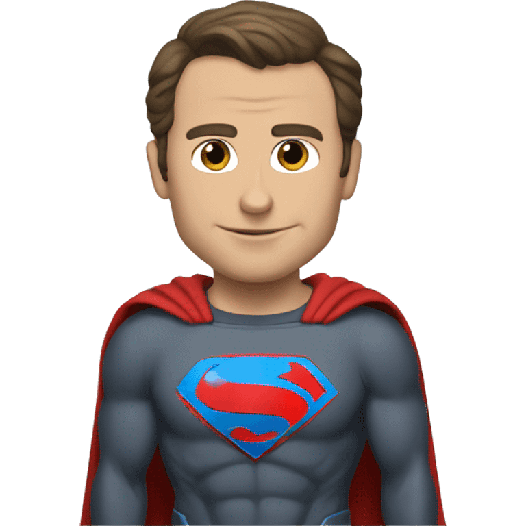 macron en superman emoji