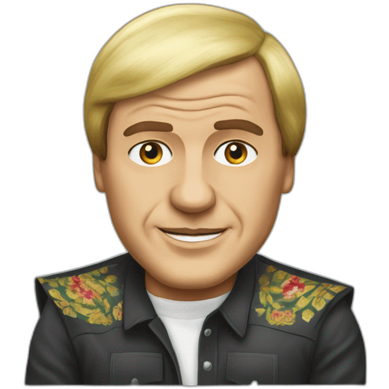 silvio berlusconi with bandana emoji