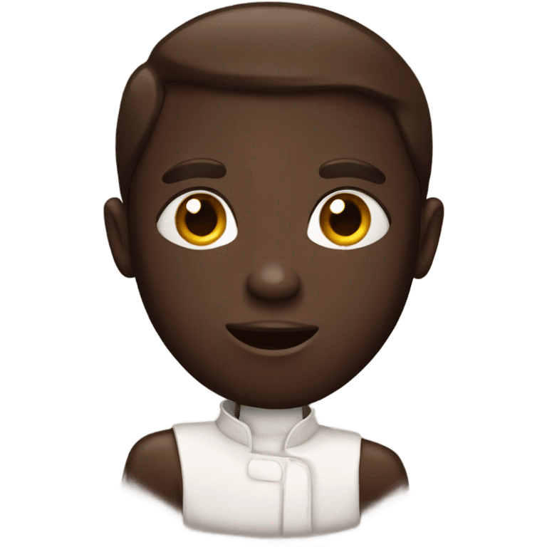 Black chocolate emoji