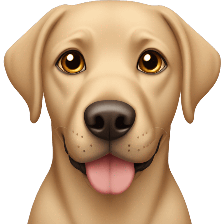 Labrador Dog With Brown eyes named Lotta emoji