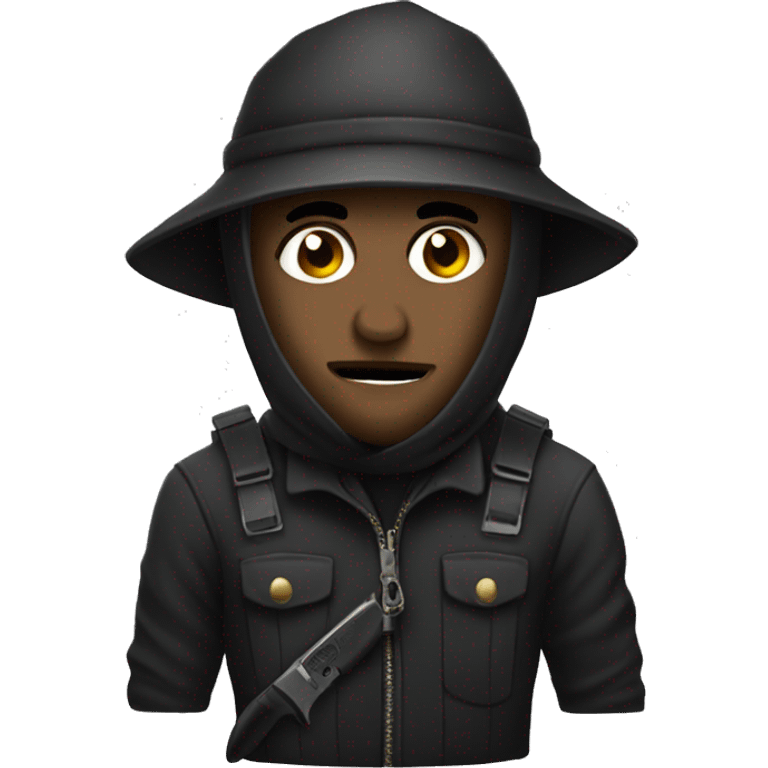 A robber emoji