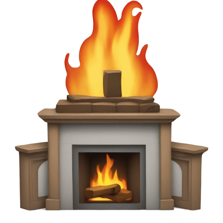 Gay fireplace emoji