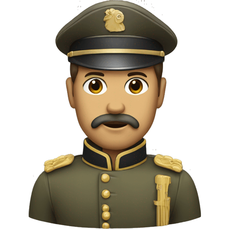 soldier with a Mutton Chops emoji