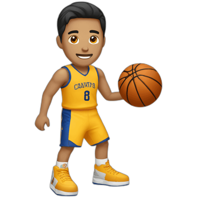 pinoy playing basketball emoji