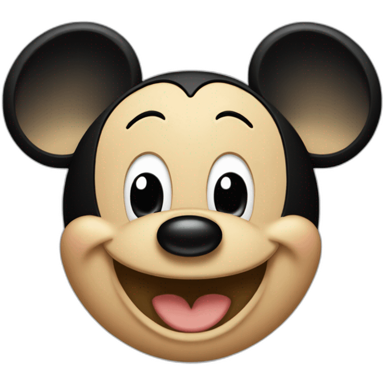 Micky mouse emoji