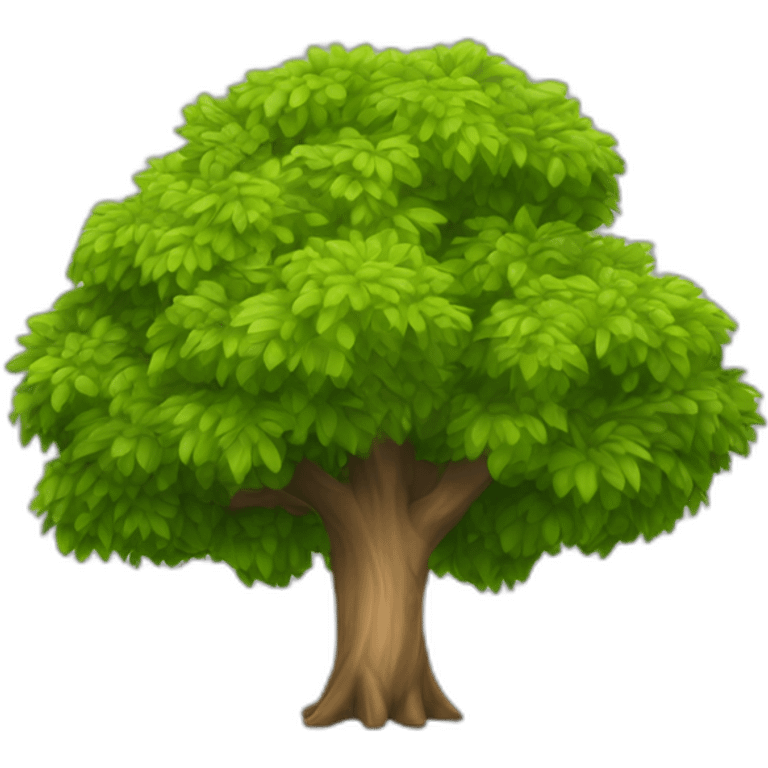 Arbre à l’envers emoji