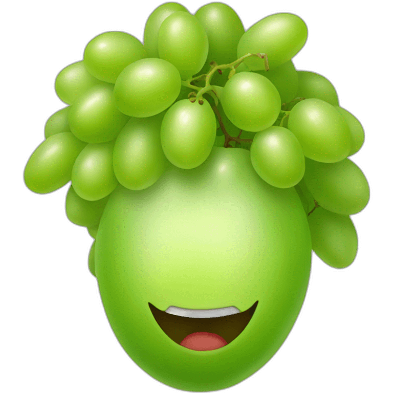 green grape emoji