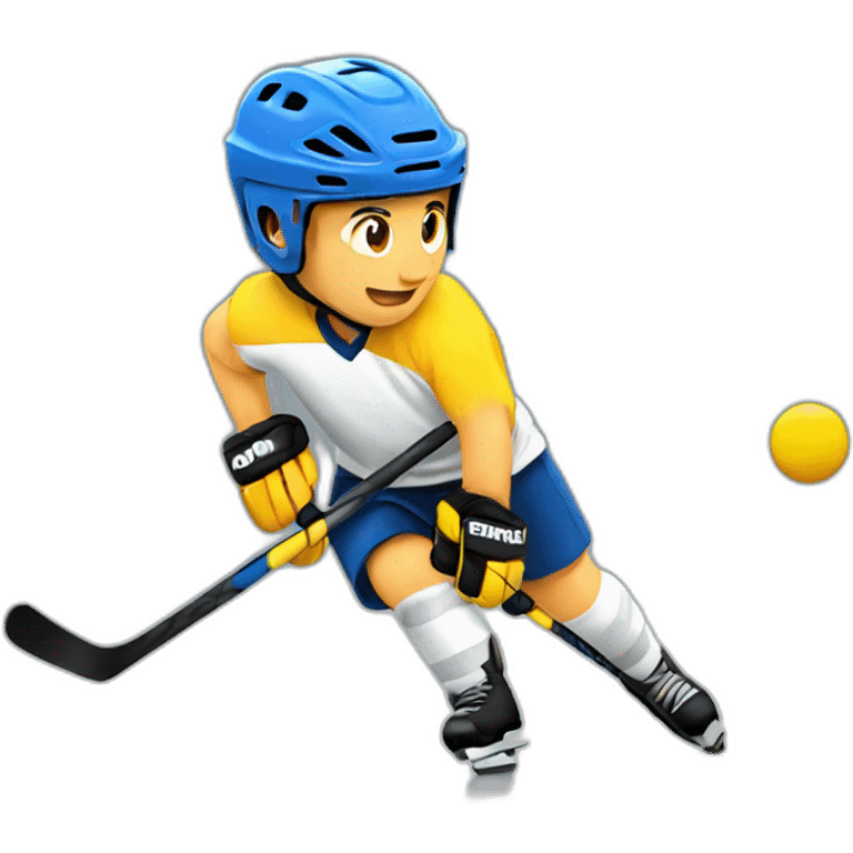 Unihockey emoji