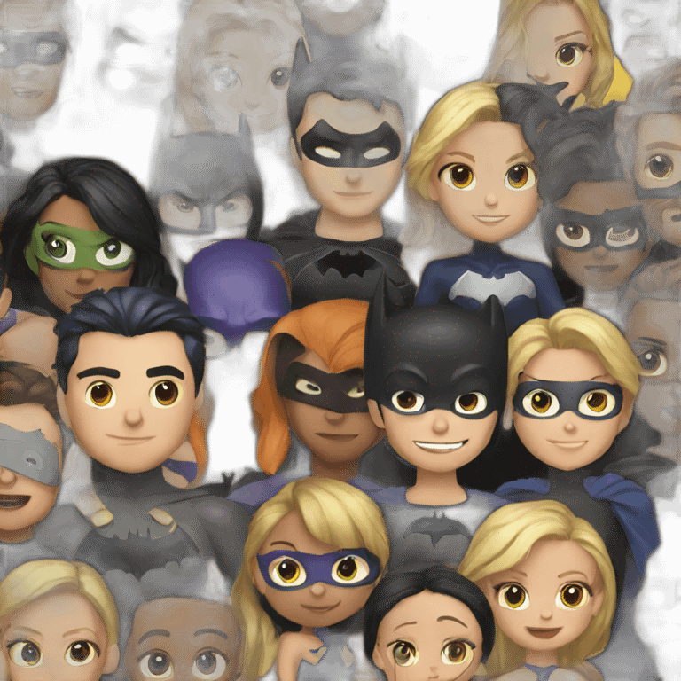 All batfamily emoji