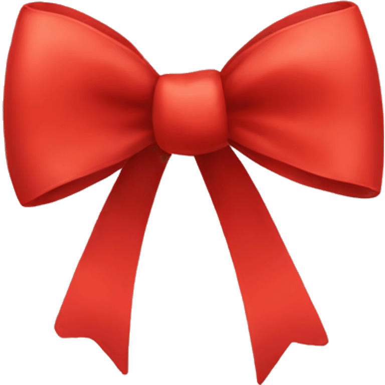 Red bows emoji