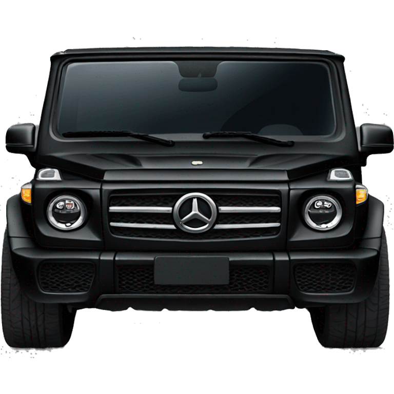 a black g wagon emoji