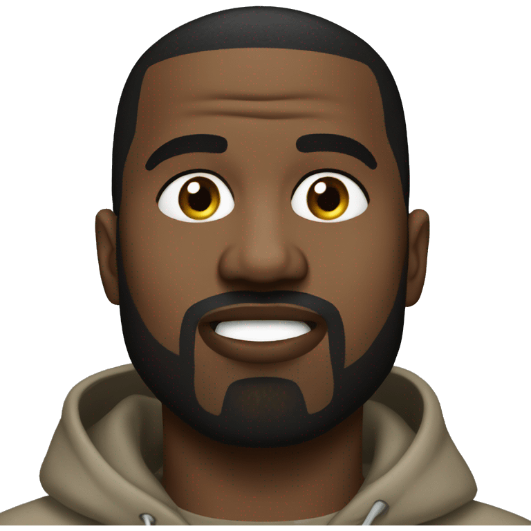 kanye west realistic  emoji