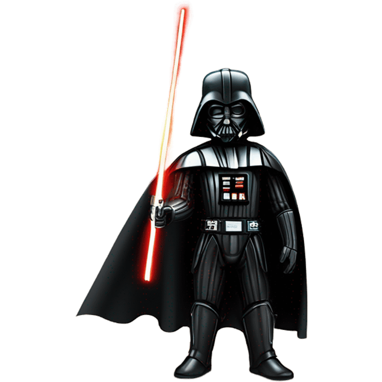 Darth Vader on the beach emoji