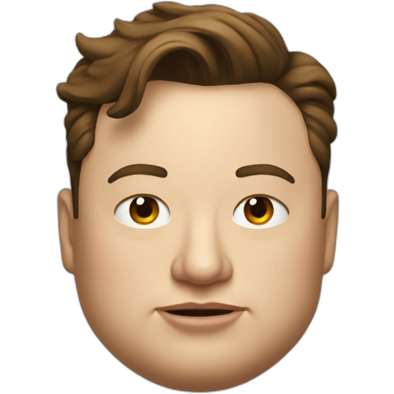 Fat Elon musk  emoji