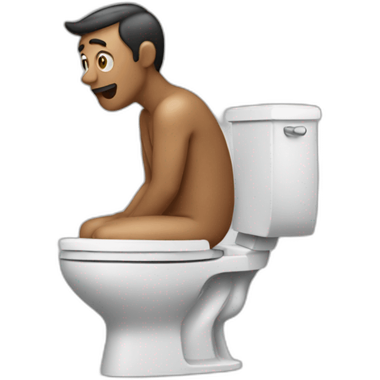 toilet man emoji