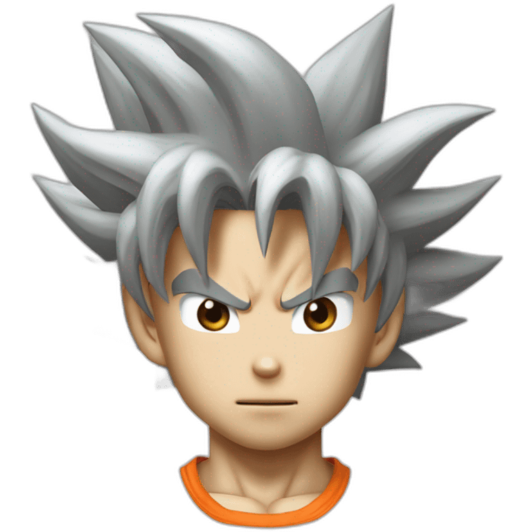 son goku from dragon ball z emoji