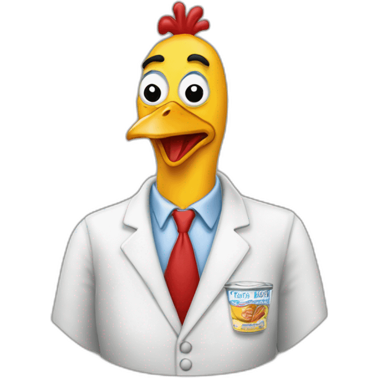 Crée-moi un emoji du logo de los pollos hermanos dans une atmosphère de CbD emoji