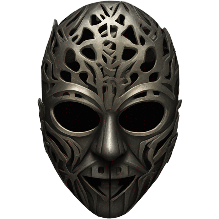 Slipknot mask emoji