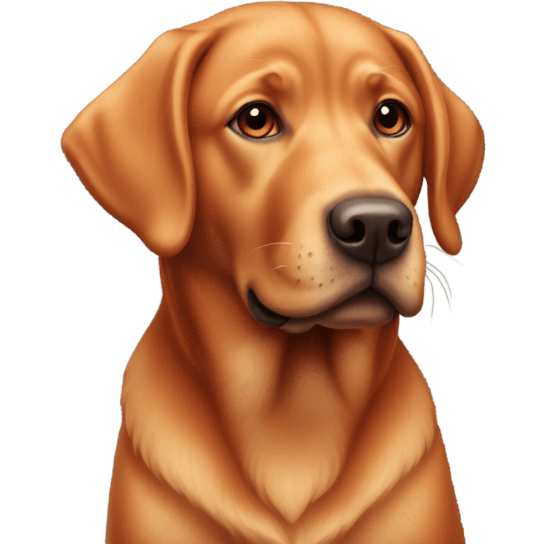 mushy red lab emoji