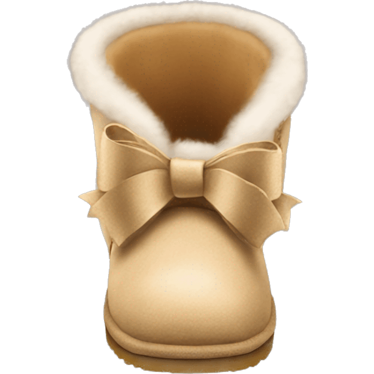 Uggs with bows emoji