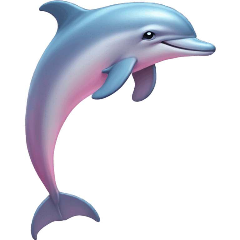 Pastel-pink-colors-dolphin emoji