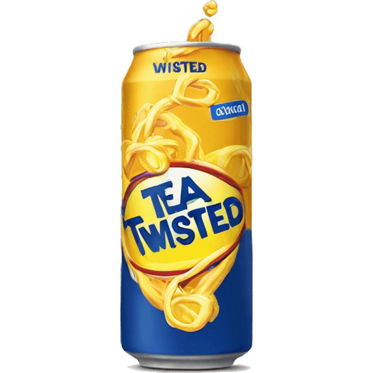 A twisted tea can  emoji