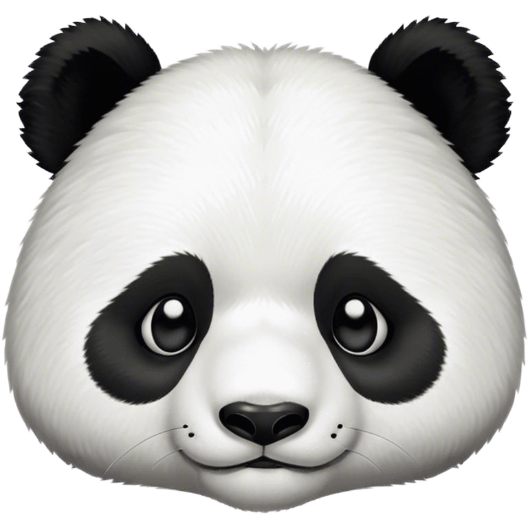 Sleepy panda emoji