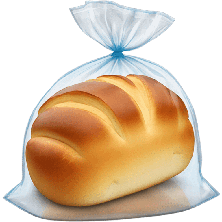 Une brioche du Boulanger emballée dans son sac plastique transparent  emoji