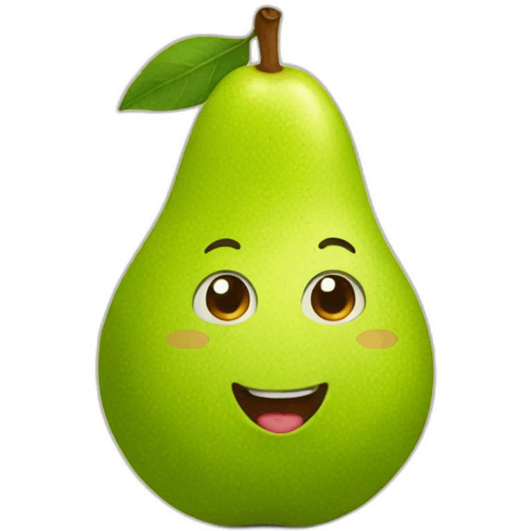 Pear emoji