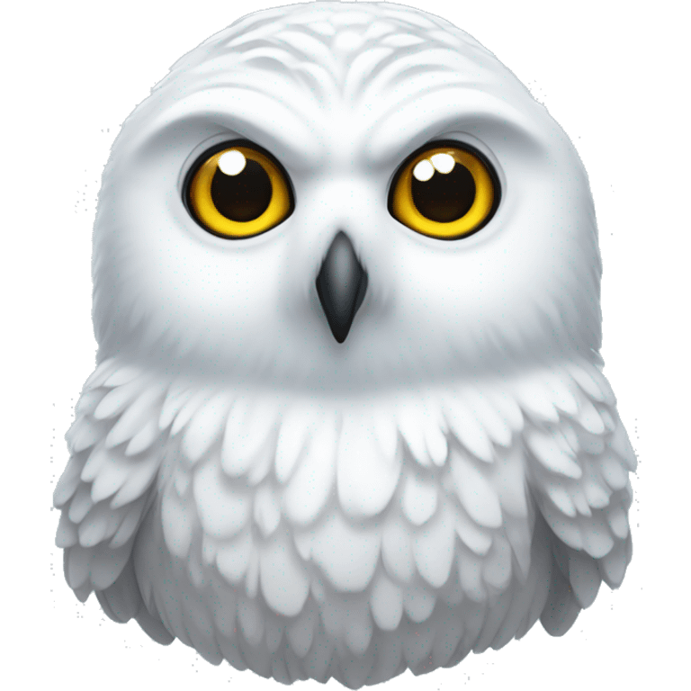 Snowy owl emoji