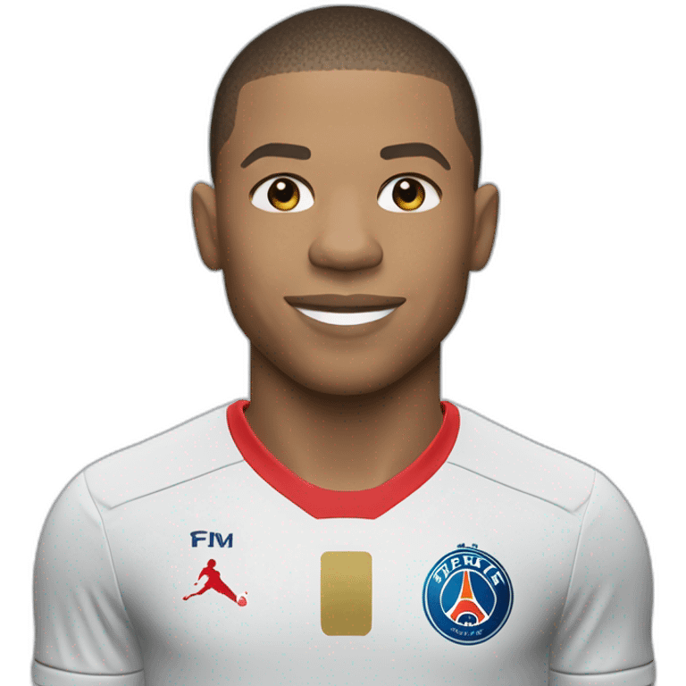 Mbappe avec la ligue des champions emoji