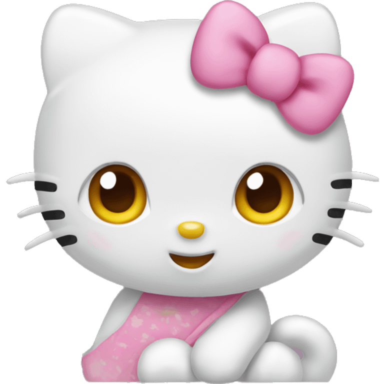 Hello Kitty cute emoji