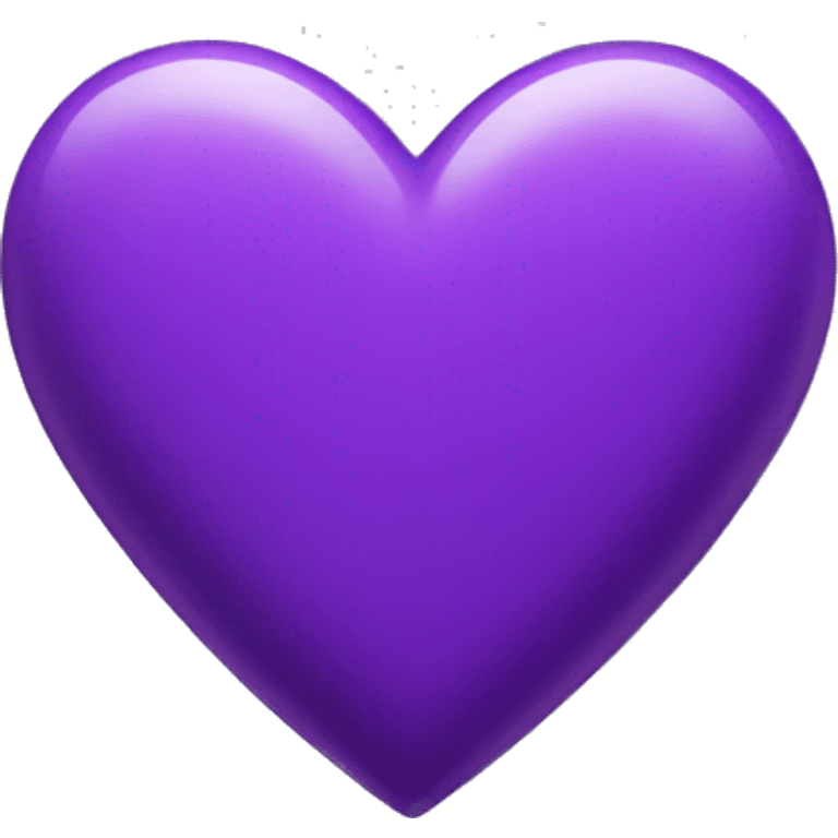 purple heart emoji