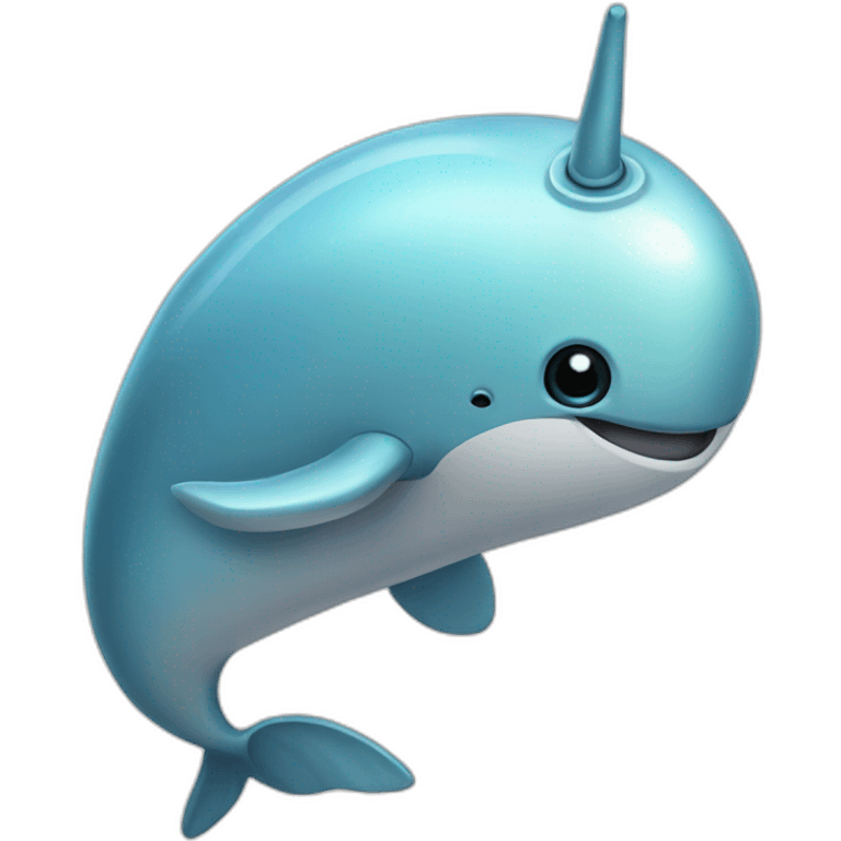 robot narwhal emoji