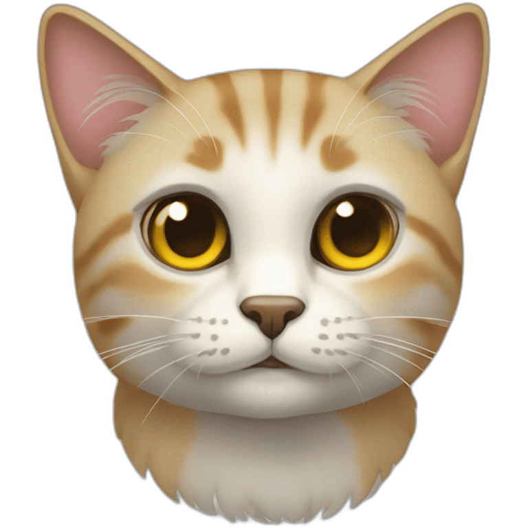 Gato nervioso emoji