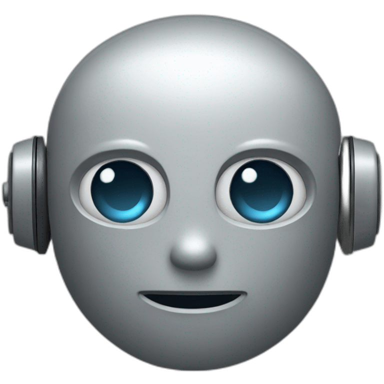 chatbot robot grey emoji