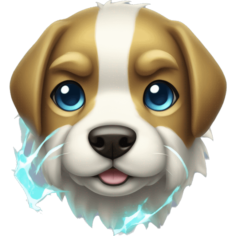 Colorful Edgy Cool Cute Shiny Electric Dog Pokémon emoji