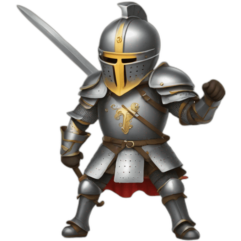 Epic French Knight emoji