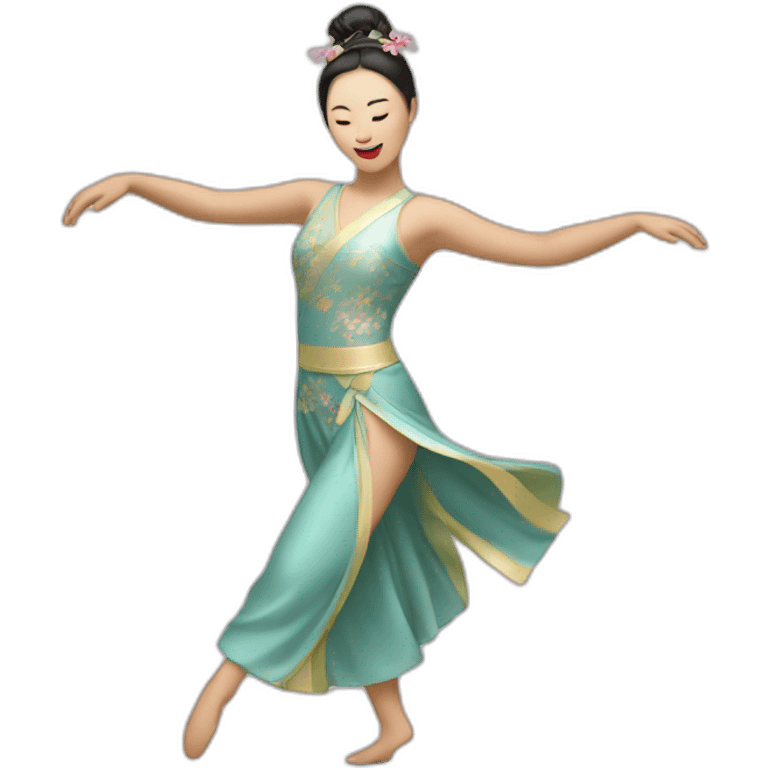 Danseuse chinoise  emoji