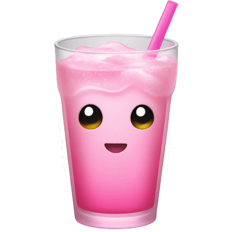 Pink girly drink emoji