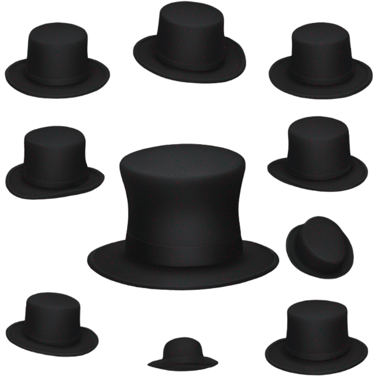 Orthodox jewish hat emoji