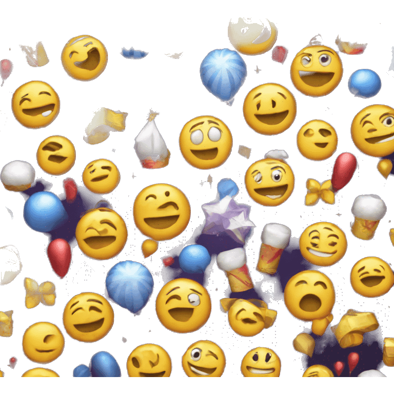 Happy new year emoji